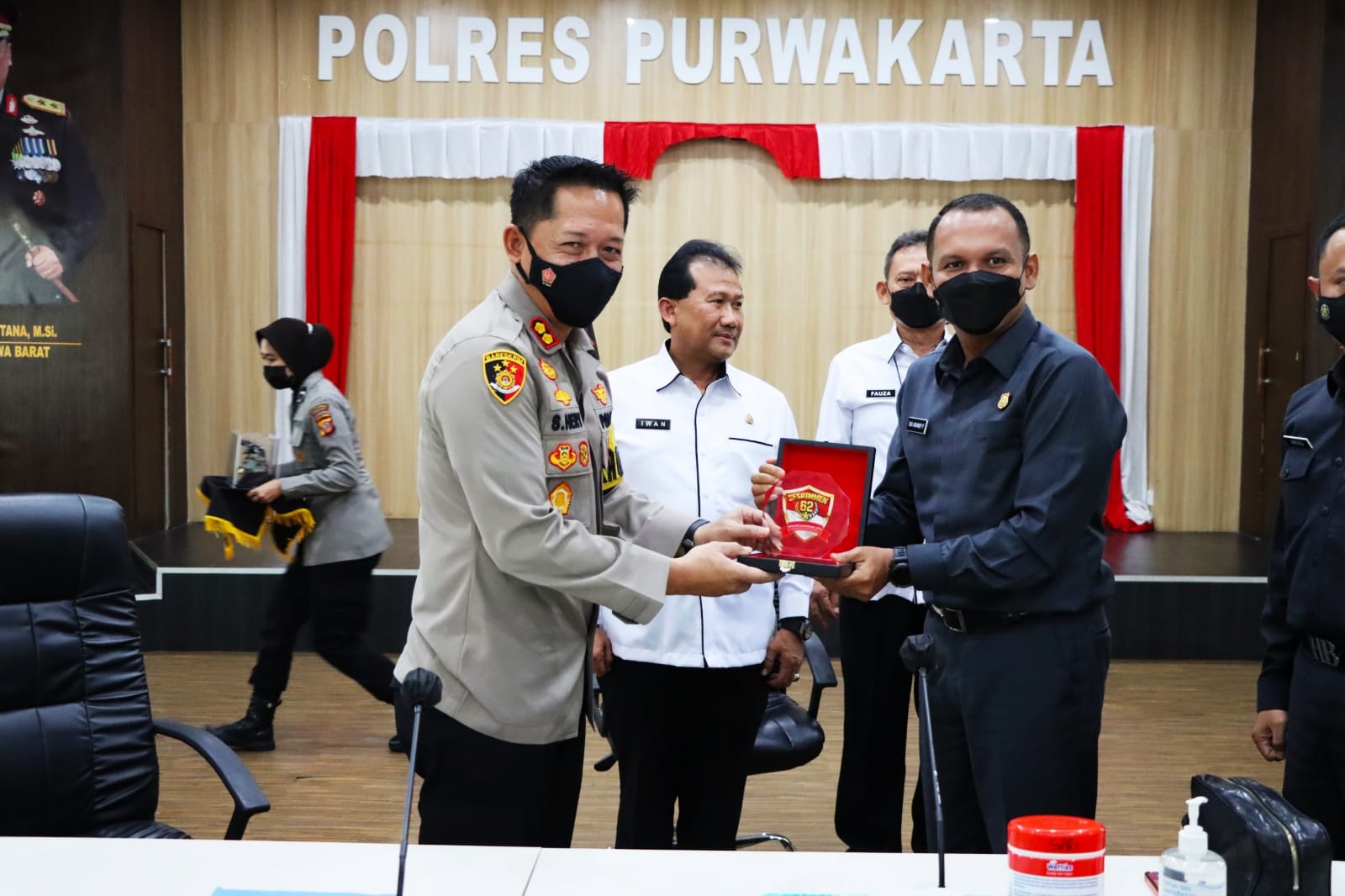 Kapolres Purwakarta Ucapkan Selamat Datang: Siswa Sespimmen DikReg Ke -62 TA 2022 