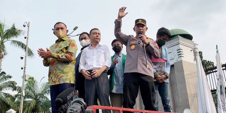 Presidium Nasional BEM PTNU Wahyu Al-Fajri, Mengapresiasi Langkah Kapolri Temui Masa Aksi Mahasiswa