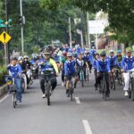 Meriahkan Hari Lalu Lintas Bhayangkara Ke-67, Polres Cianjur Menggelar Fun Bike