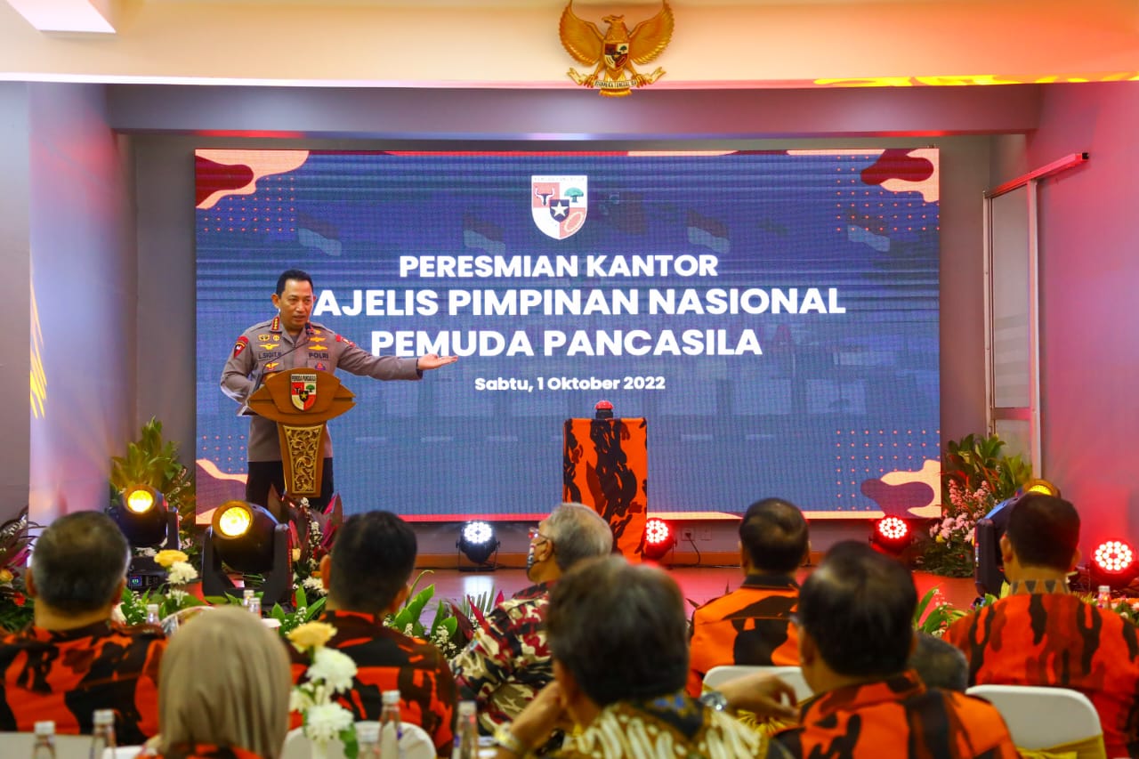 Dihadapan Kader Pemuda Pancasila, Kapolri Serukan Pentingnya Persatuan-Kesatuan