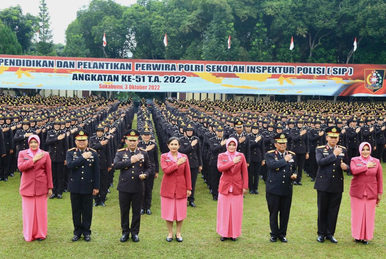 2.123 Perwira Polri dilantik Kapolri Jenderal Listyo Sigit Prabowo