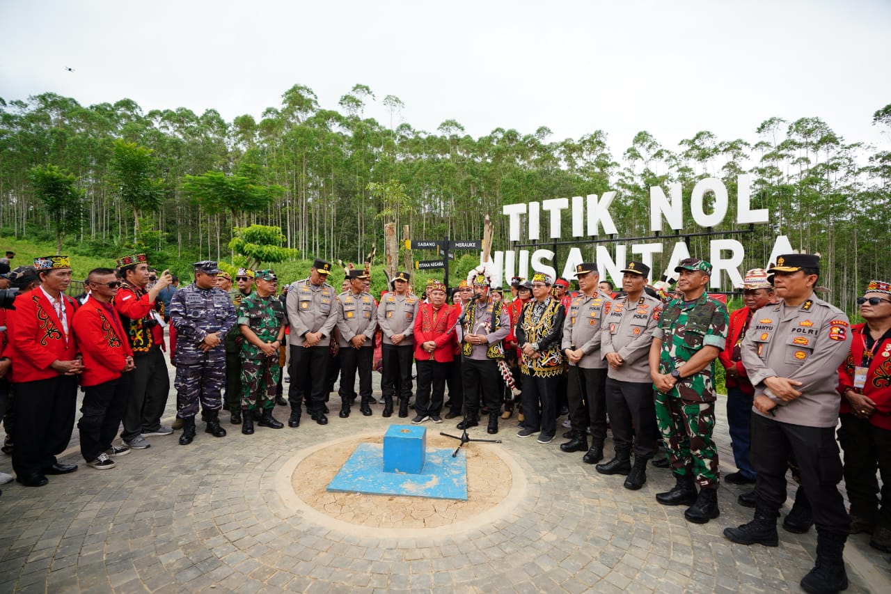 Polri dan Majelis Adat Dayak Nasional Sinergi Berkomitmen Kawal Pembangunan IKN 