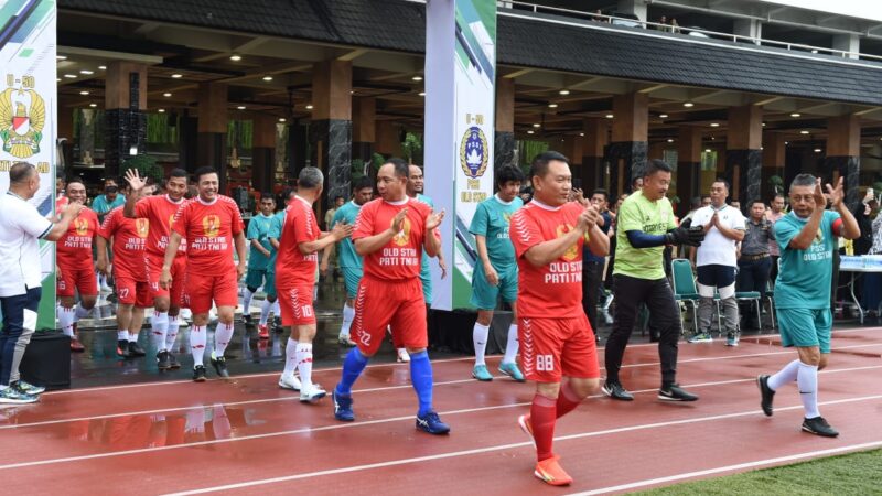 Laga Persahabatan Perkuat Silaturahmi, Pati TNI AD vs PSSI Legends Old Stars