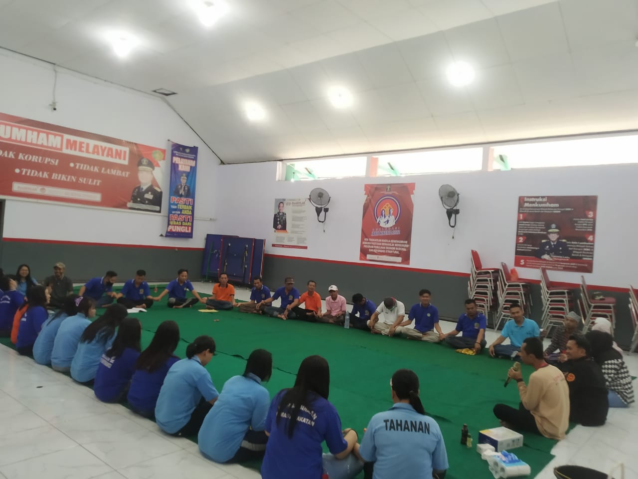 Puluhan Residen Warga Binaan Pemasyarakatan Banyuwangi Mengikuti program Rehabilitasi Sosial Dari IPWL LRPPN BI Dan KDS Gitik Rogojampi 