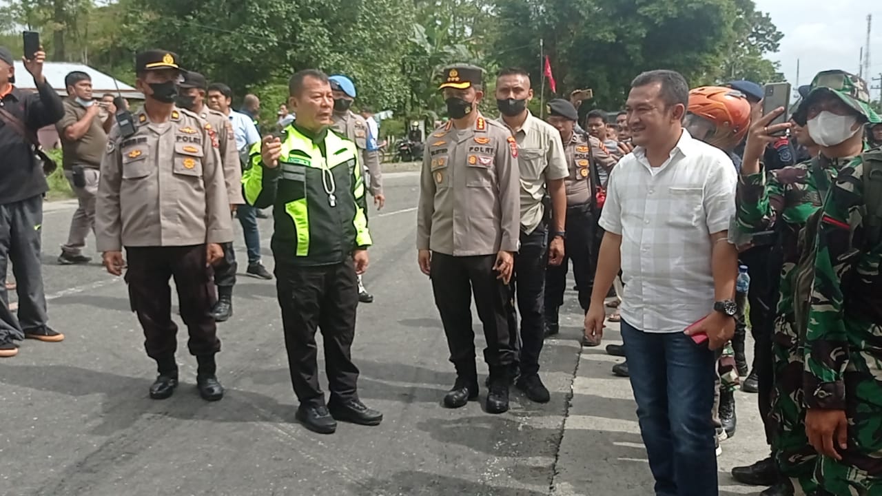 Dikawal Polisi, Pengamanan Lahan Aset Negara Bumi Perkemahan Sibolangit Berjalan Kondisimu