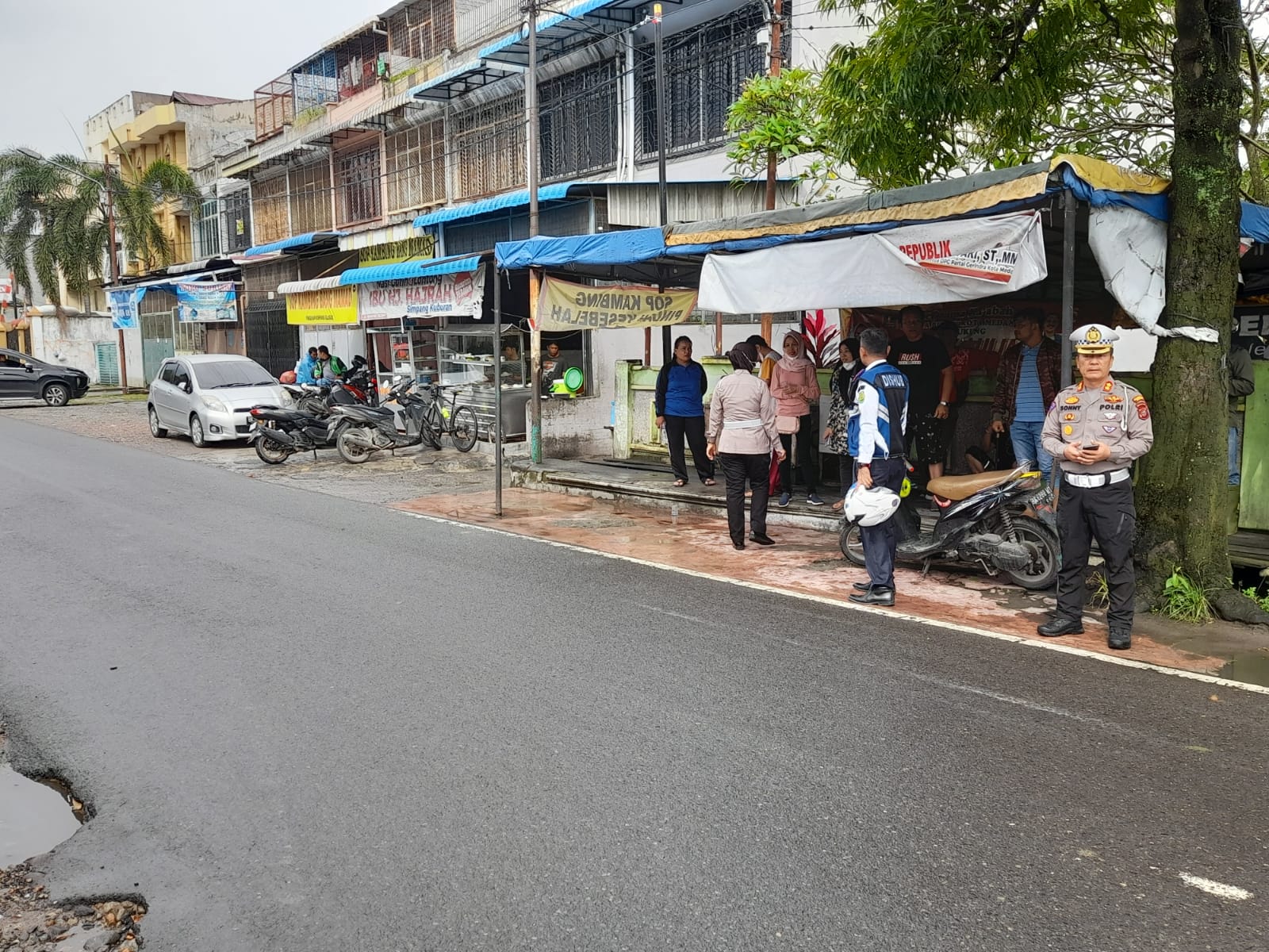 Pelaksanaan Perubahan 13 Lokasi Jalur Lalin Aman dan Lancar 