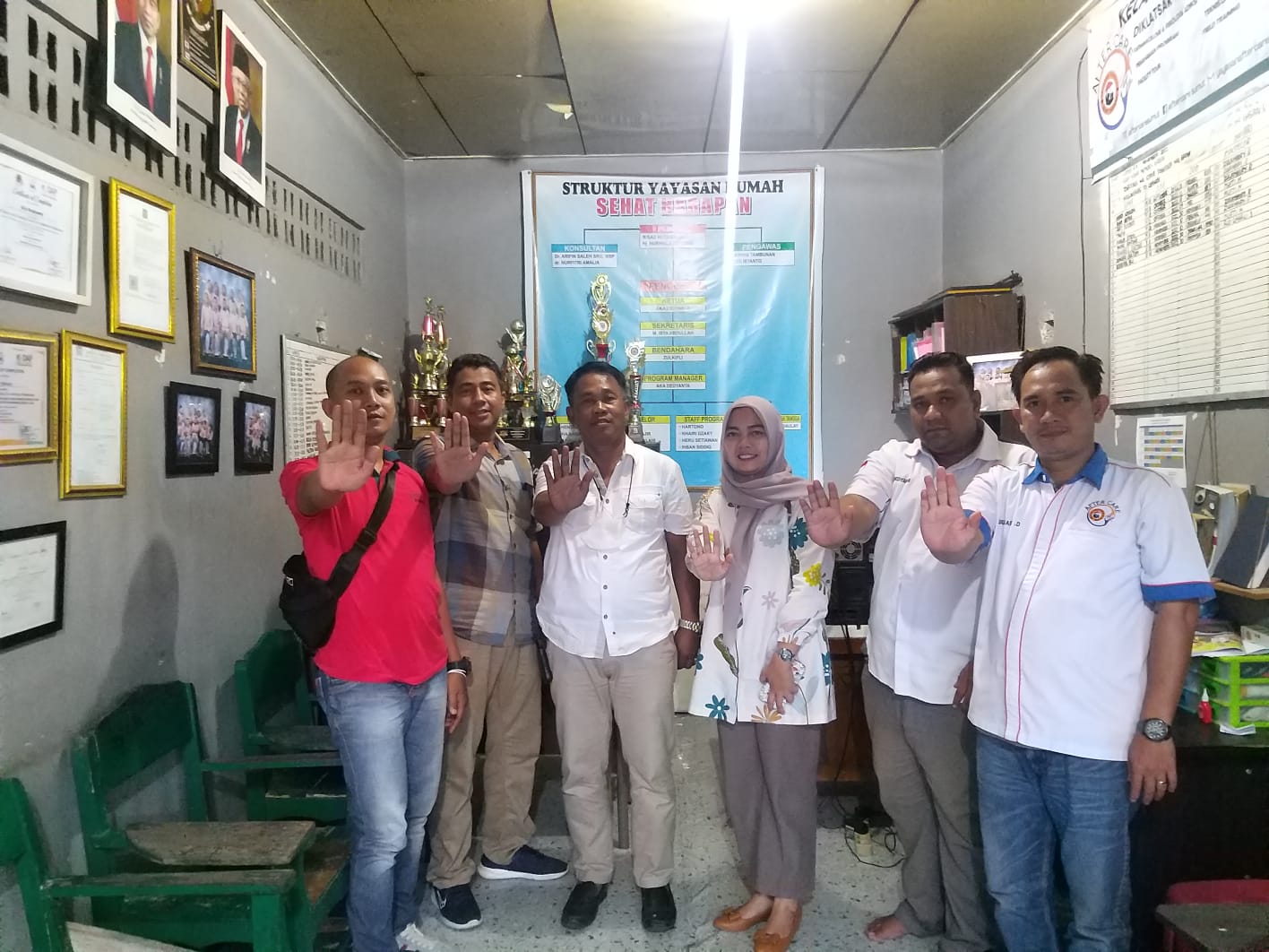 Sinergitas Satres Narkoba Polres Langkat Dengan Lembaga Rehabilitasi Narkoba.