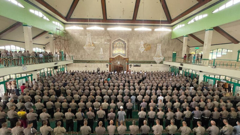 Setukpa Lemdiklat Polri Gelar Sholat Ghoib Dan Doa Bersama, Sebagai Ungkapan Duka Cita dan Belasungkawa Bagi Korban Gempa Bumi Di Cianjur, Jawa Barat