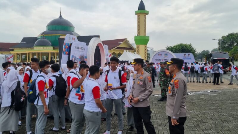 Di hadapan Kapolrestabes, Ratusan Pelajar Tingkat SMA di Medan Pelaku Koruptor Diberikan Hukuman Berat 