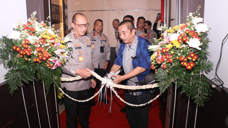 Resmikan Gedung SDM, Kapolda Sumsel Berharap Kinerja Meningkat 