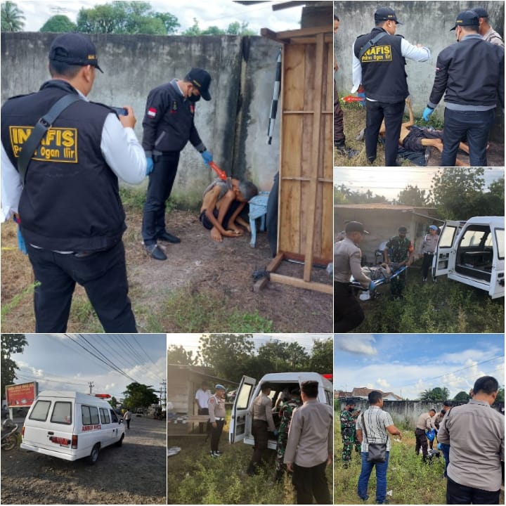 Gempar, Warga Ogan Ilir Temukan Mayat Pria di Warung Kosong