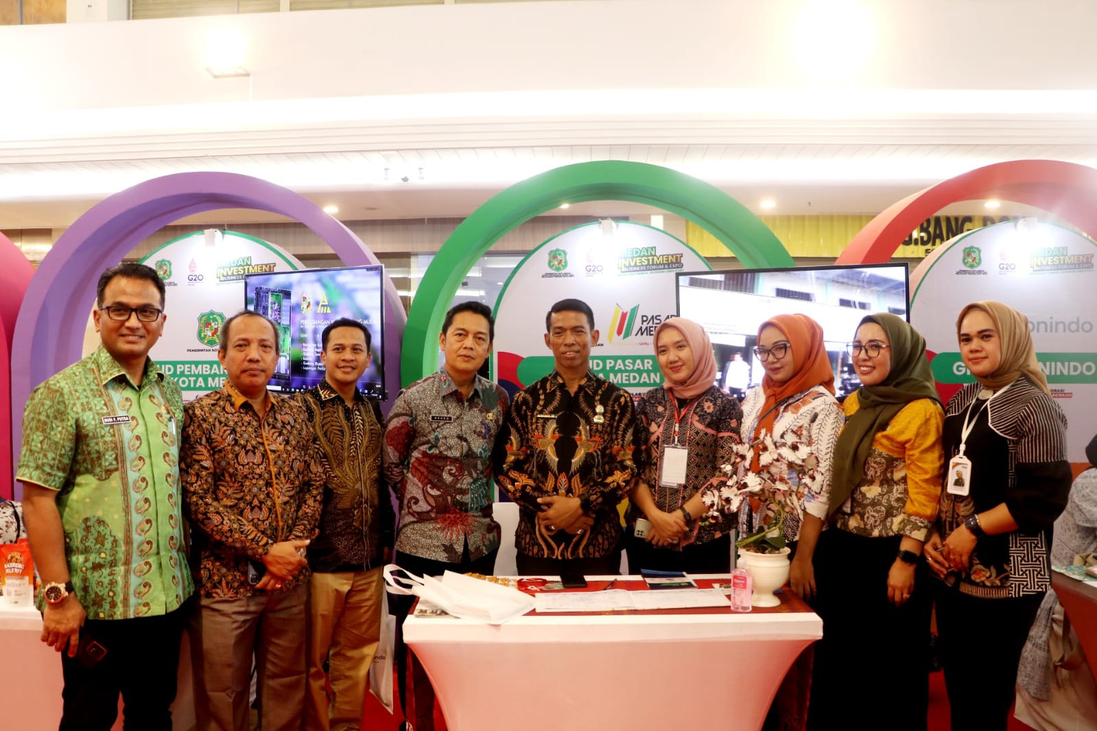 PUD Pasar Medan Ikuti Medan Investment Bussiness Forum and Expo