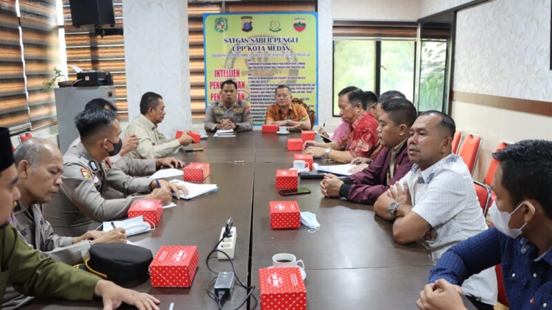 Wakapolrestabes Medan Monitoring dan Evaluasi Saber Pungli Pemprov Sumut 