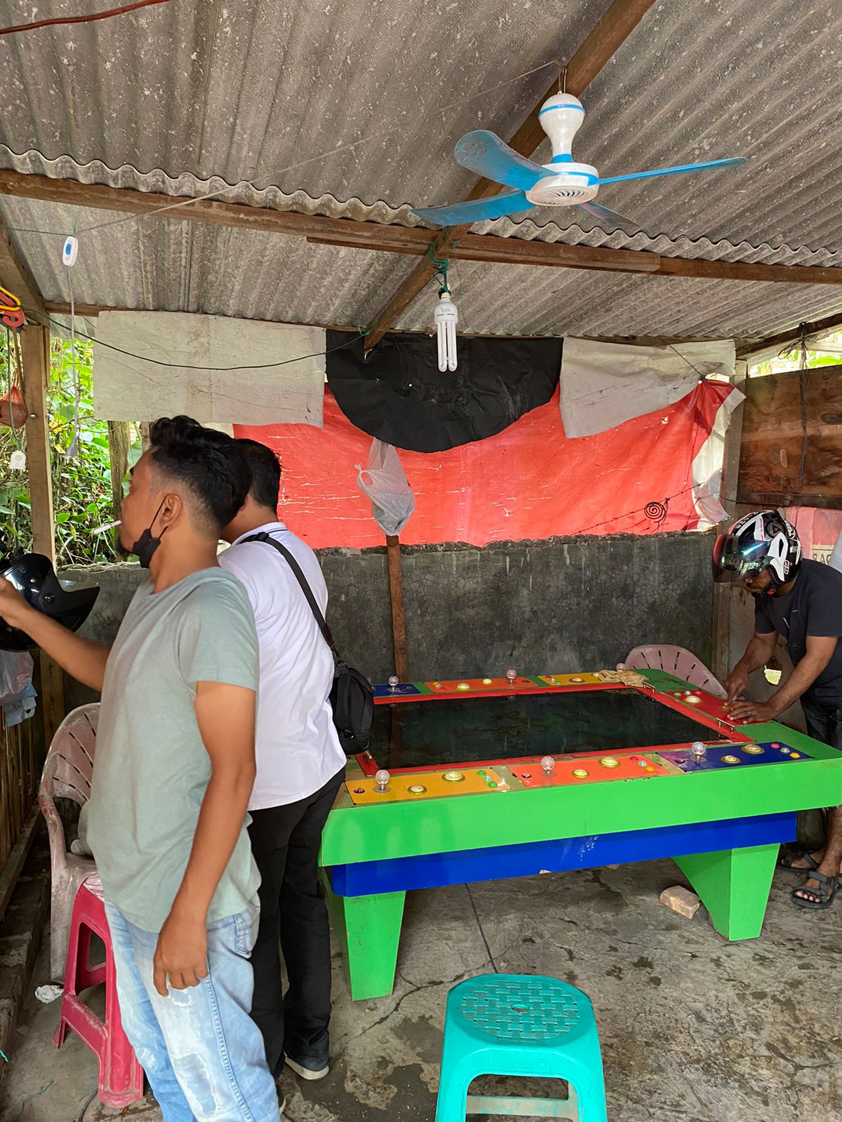 Brantas Judi Polsek Percut Sei Tuan Amankan 2 Unit Mesin Judi