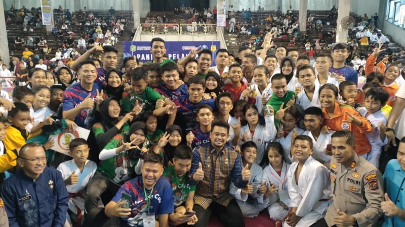 Kapolsek Percut Sei Tuan Pimpin Pengamanan Pembukaan Championship SISTER CITY CUP Piala Walikota 