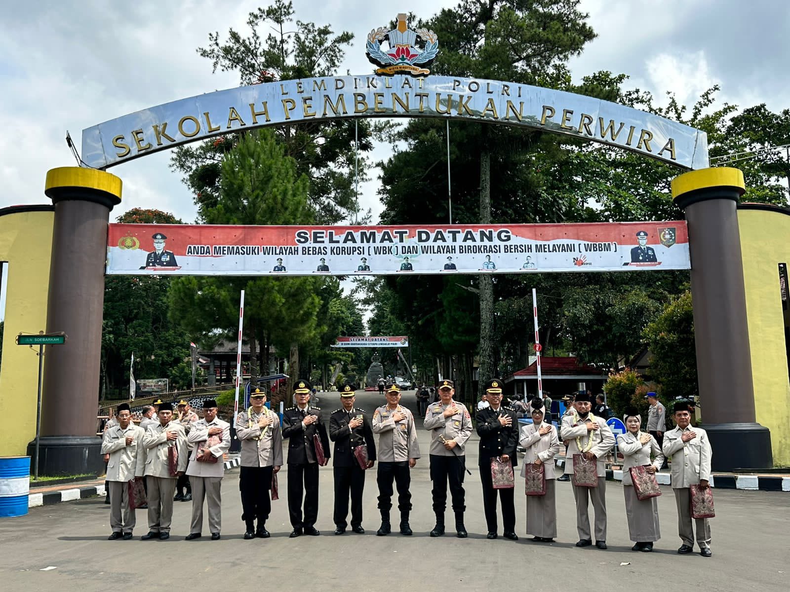 Wisuda Purnawira Personel Setukpa Lemdiklat Polri Tahun 2022