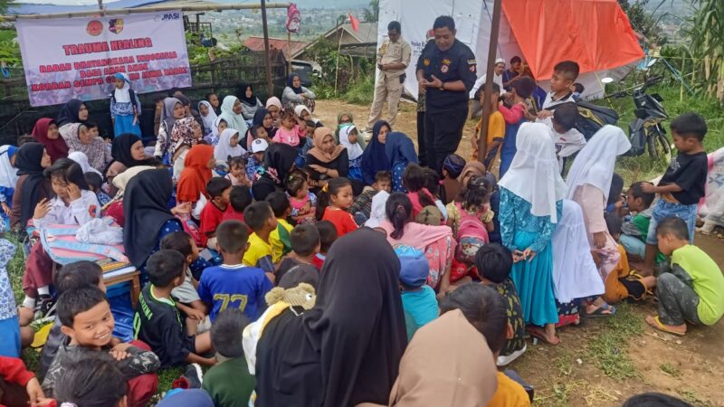 Trauma Healing Bagi Anak-anak Terdampak Gempa Cianjur Jawa Barat