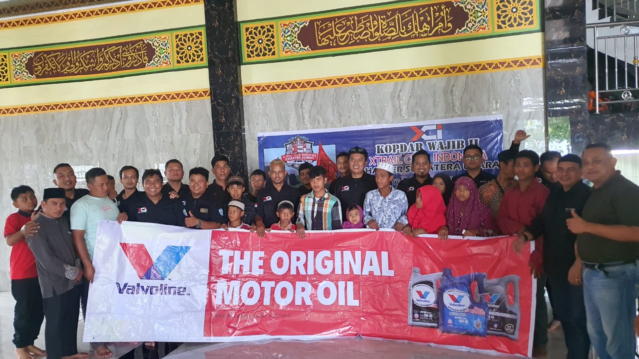 Touring Akhir Tahun, Xtrail Club Indonesia Chapter Sumut Adakan Baksos Dan Santunan Anak Yatim di Samosir