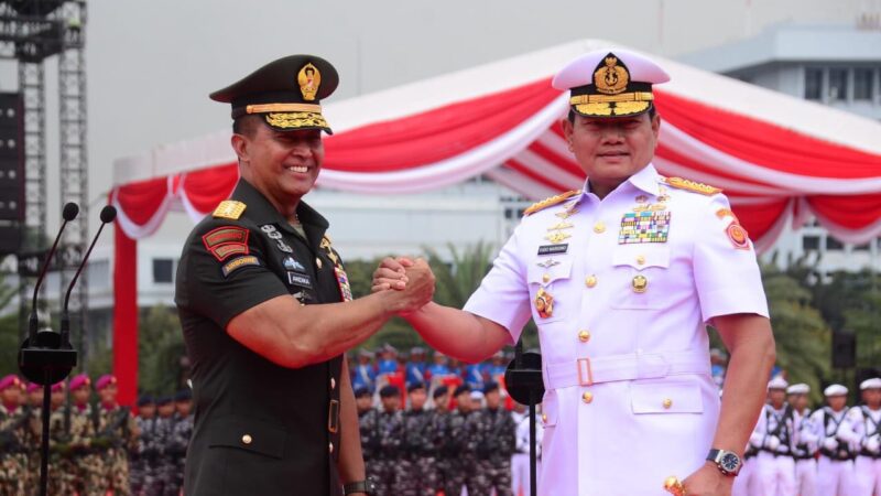 DANKORMAR HADIRI ACARA SERTIJAB PANGLIMA TNI 