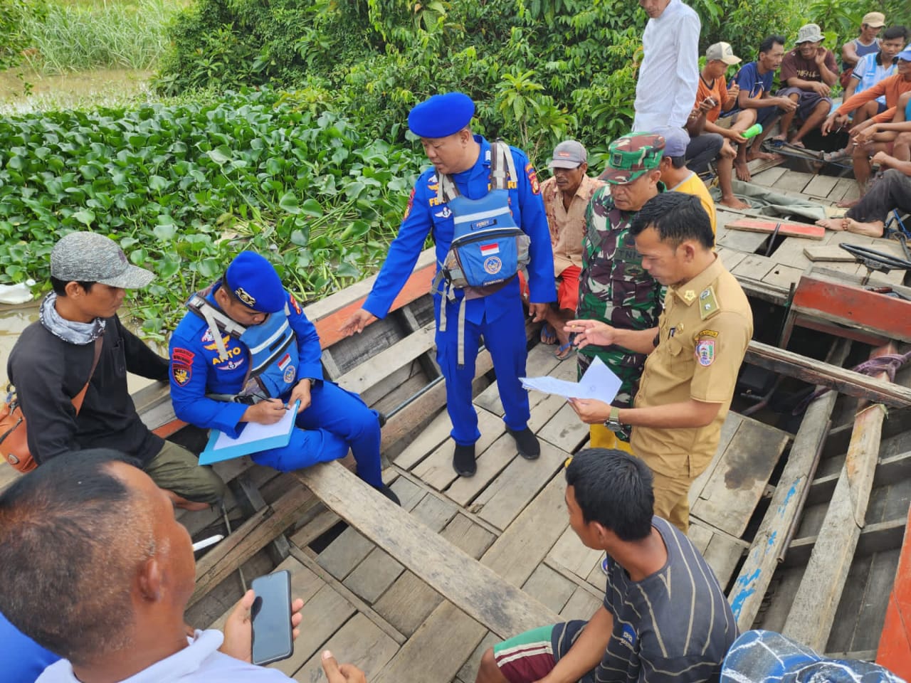 Bawa Kapal Ketek Angkut Rumput, Warga Pulau Borang Tenggelam 