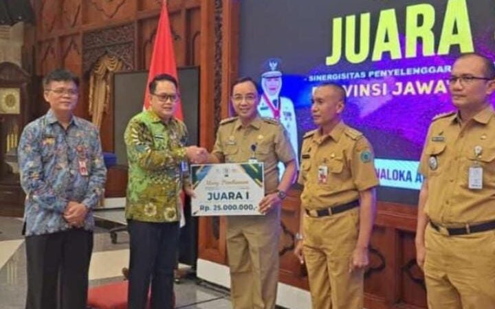 Camat Rogojampi Berhasil Meraih Juara 1 Lomba SP2K Tingkat Provinsi Jawa Timur 