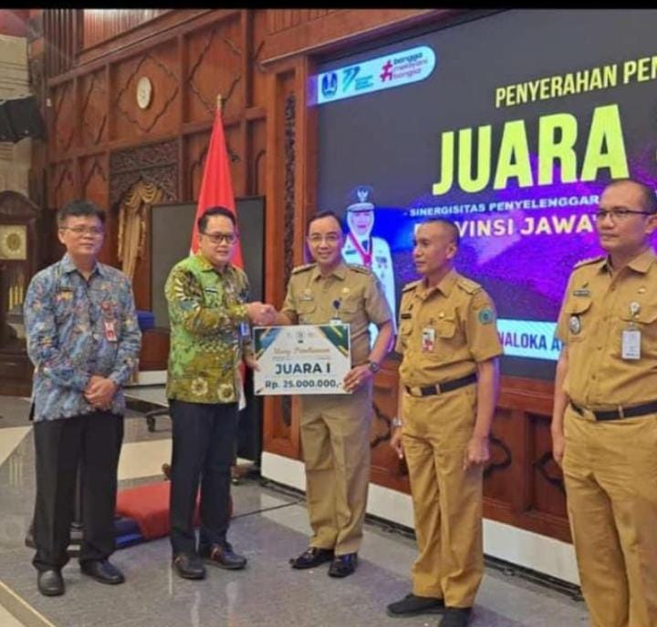 Camat Rogojampi Berhasil Meraih Juara 1 Lomba SP2K Tingkat Provinsi Jawa Timur
