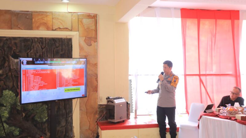 Kapolrestabes Medan Paparkan Kesiapan Pengamanan Malam Tahun Baru di Polda Sumut