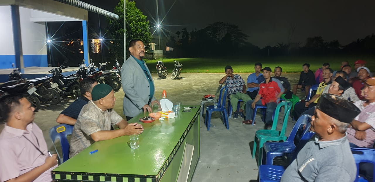 Rahudman Silaturahmi dengan Warga Desa Sidodadi, Bangun Jembatan Hati 