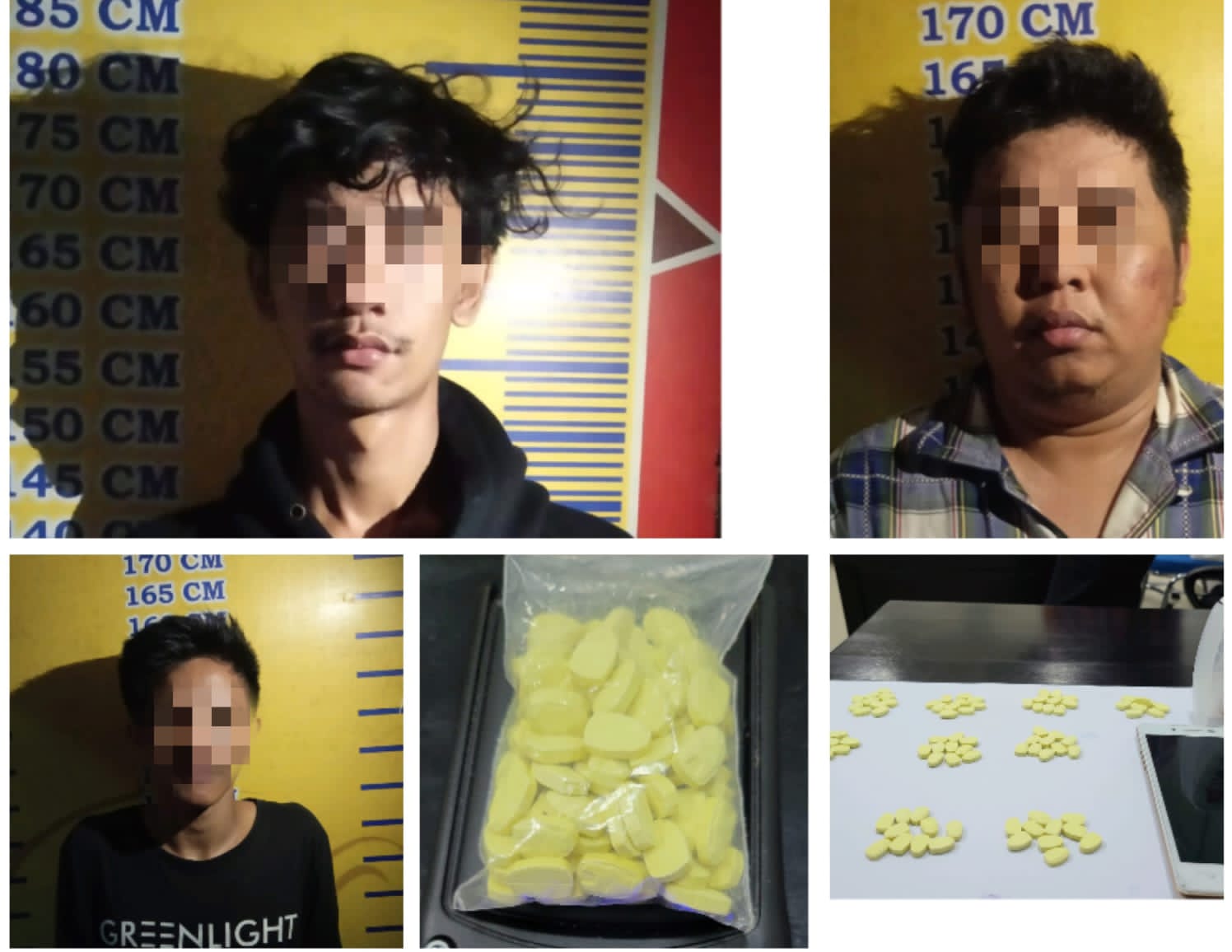 3 Pengedar Pil Ekstasi, Berhasil Diringkus Ditresnarkoba Polda Sumsel