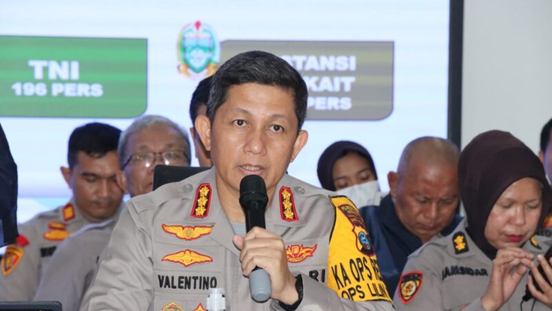 2.277 Pasukan Terlatih Polrestabes Kawal Pengamanan Perayaan Tahun Baru di Medan 
