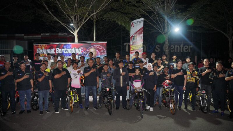 Minimalisir Balapan Liar, Kapolda Sumsel Buka Night Race Kapolrestabes Cup