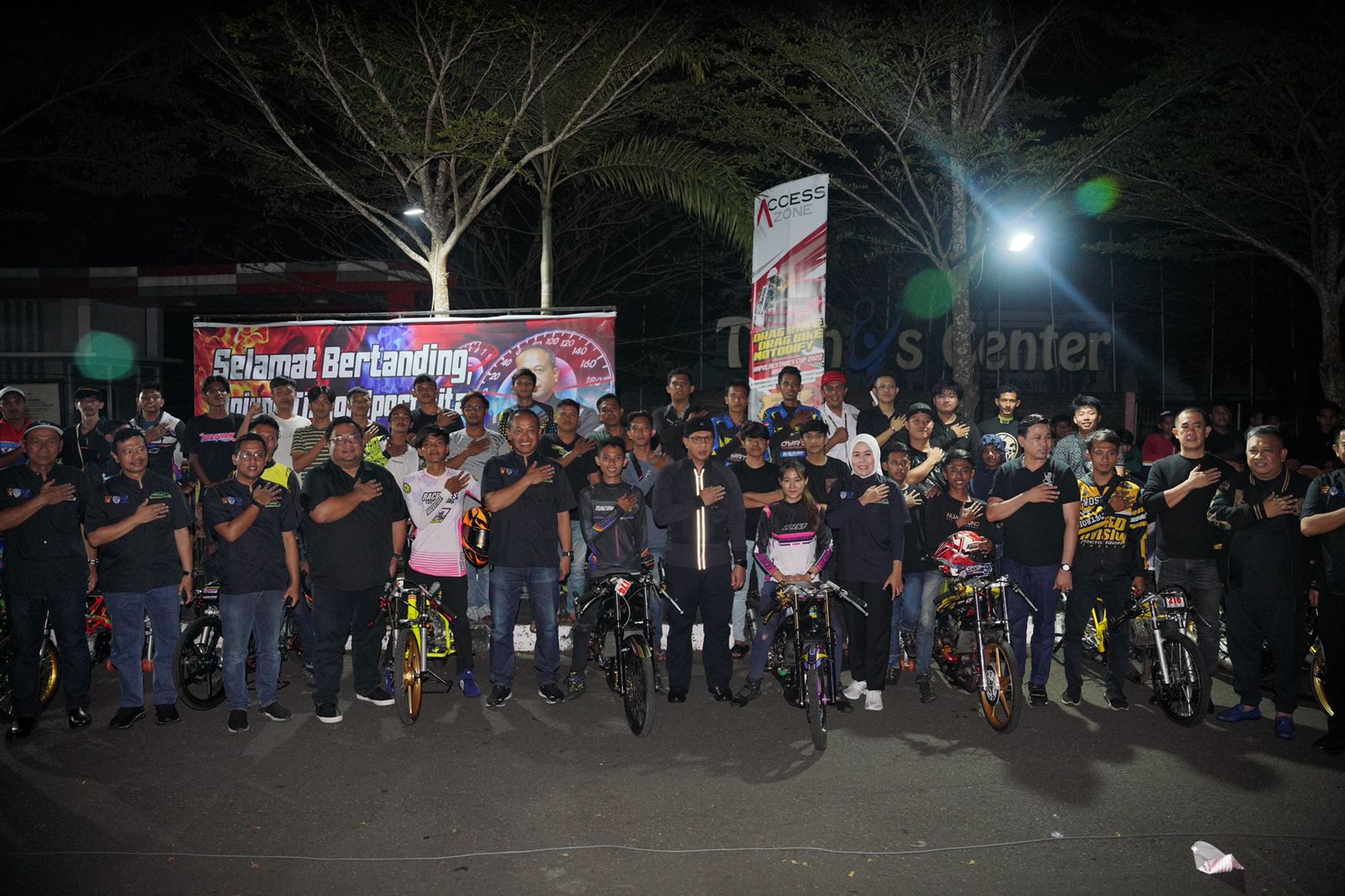 Minimalisir Balapan Liar, Kapolda Sumsel Buka Night Race Kapolrestabes Cup