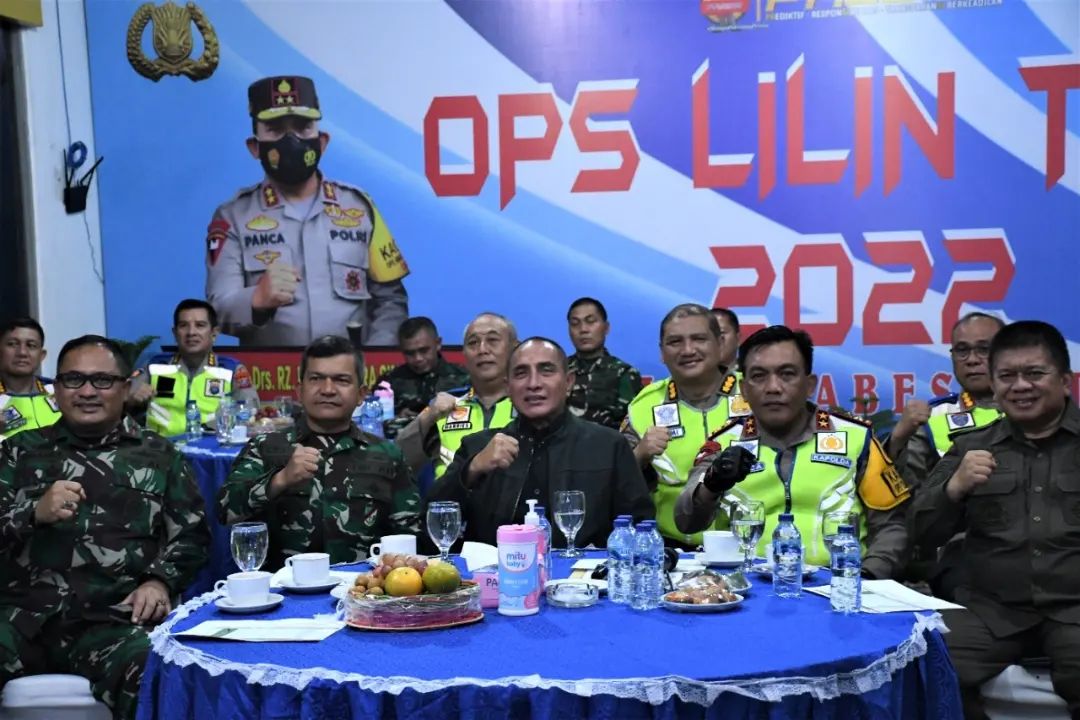 Pangdam I/BB Patroli Keliling Bersama Forkopimda Sumut Mengamankan Malam Tahun Baru