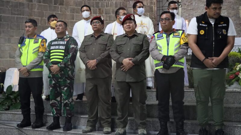 Kapolrestabes Medan Hadiri Tausiyah di Malam Akhir Tahun 