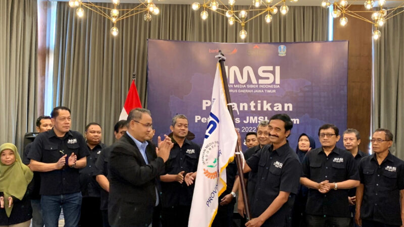 Pengurus JMSI Jatim 2022-2027 Resmi Dilantik, Wagub Emil Ajak Ciptakan Ruang Digitalisasi yang Kondusif