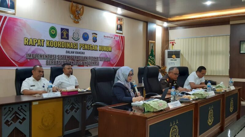 Kasat Reskrim Polrestabes Medan Ikuti Rapat Koordinasi Penegakan Hukum