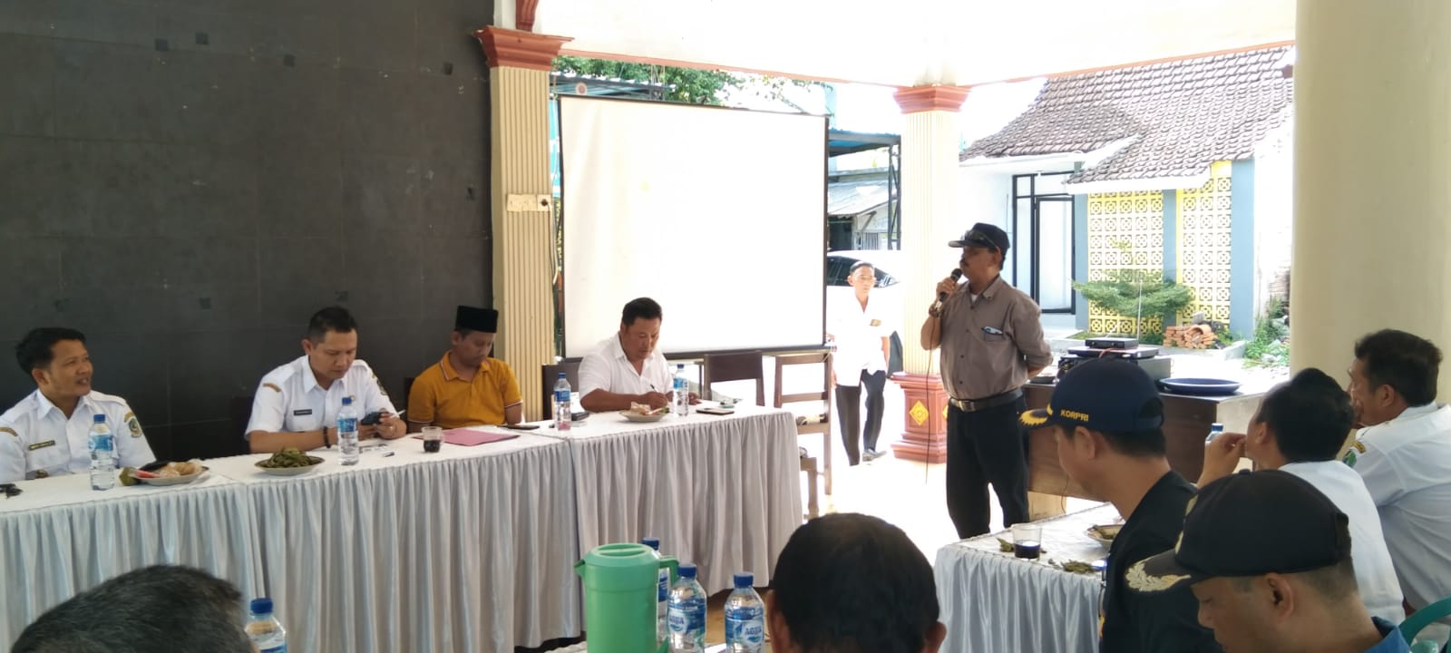 Korscam Kades Se Kabupaten Banyuwangi Kumpul di Pendopo Desa Aliyan