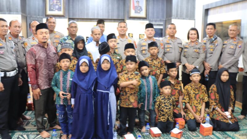 Awali Tugas AKBP Hendrick Situmorang SH Sik Msi Kapolres Binjai Lakukan Doa Bersama Pemuka Agama