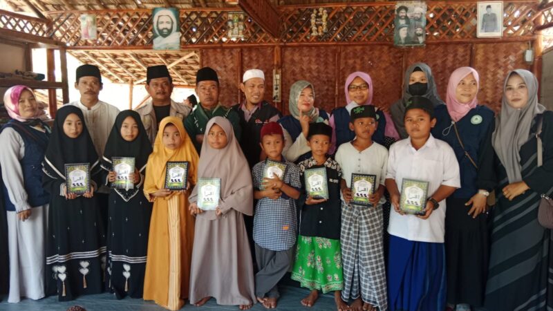 Pondok Saung Bocah Angon Mendapatkan Bantuan Kitab Suci Al-Qur’an Wakof