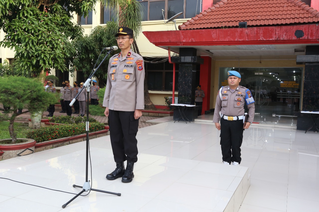 Wakapolda Sumut : Bersyukur Pada Tuhan YME dan Bekerjalah dengan Baik