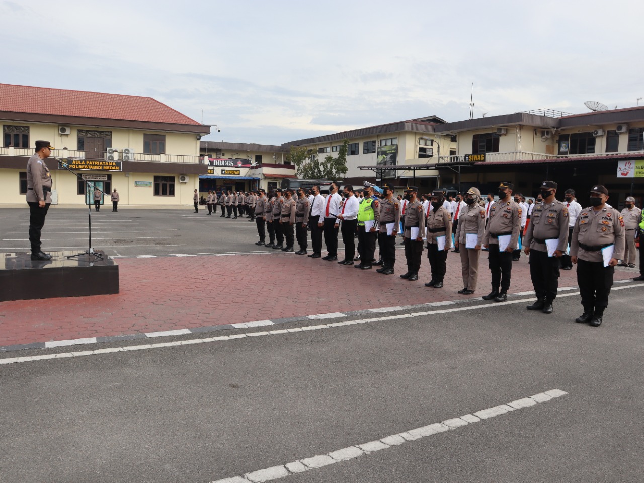 Wakapolrestabes Medan : Laksanakan Pengaturan Lalin dengan Baik 