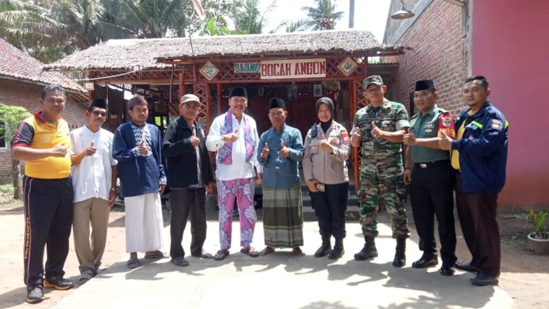 Muspika Kecamatan Pebayuran Sambangi Pondok Santri Saung Bocah Angon.