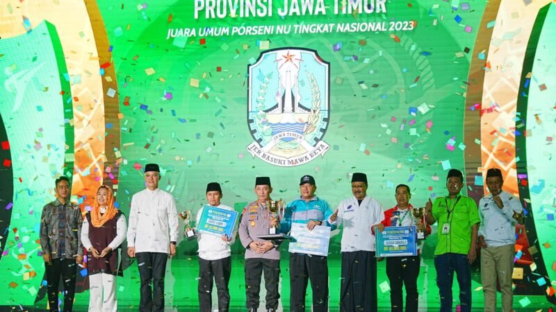 Kapolri Gelorakan Semangat Persatuan-Kesatuan Saat Tutup Porseni NU