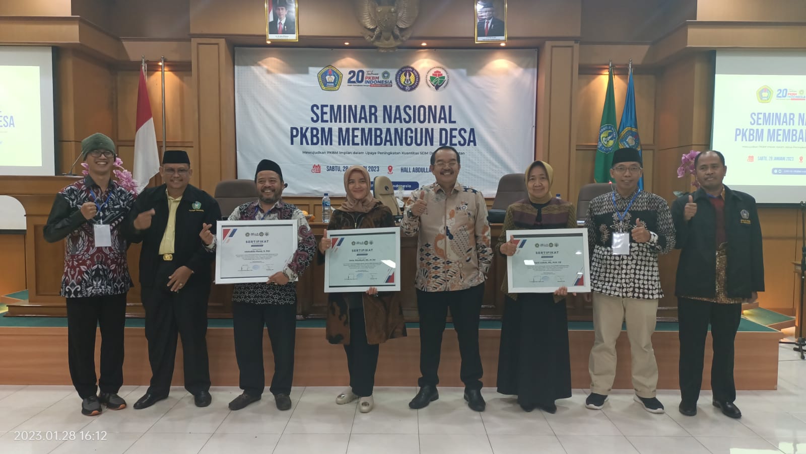 Seminar PKBM Membangun Desa Dapat Apresiasi Dari Mentri Desa