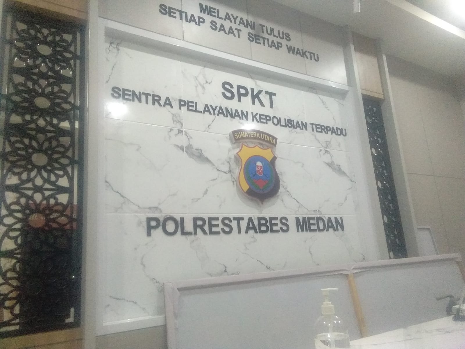 Tampilan Terbaru Sentra Pelayanan Kepolisian Terpadu (SPKT) Polrestabes Medan