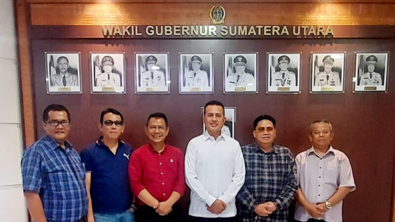 Wagub Ijek Apresiasi JMSI Ikut Ramaikan HPN 2023 di Sumut