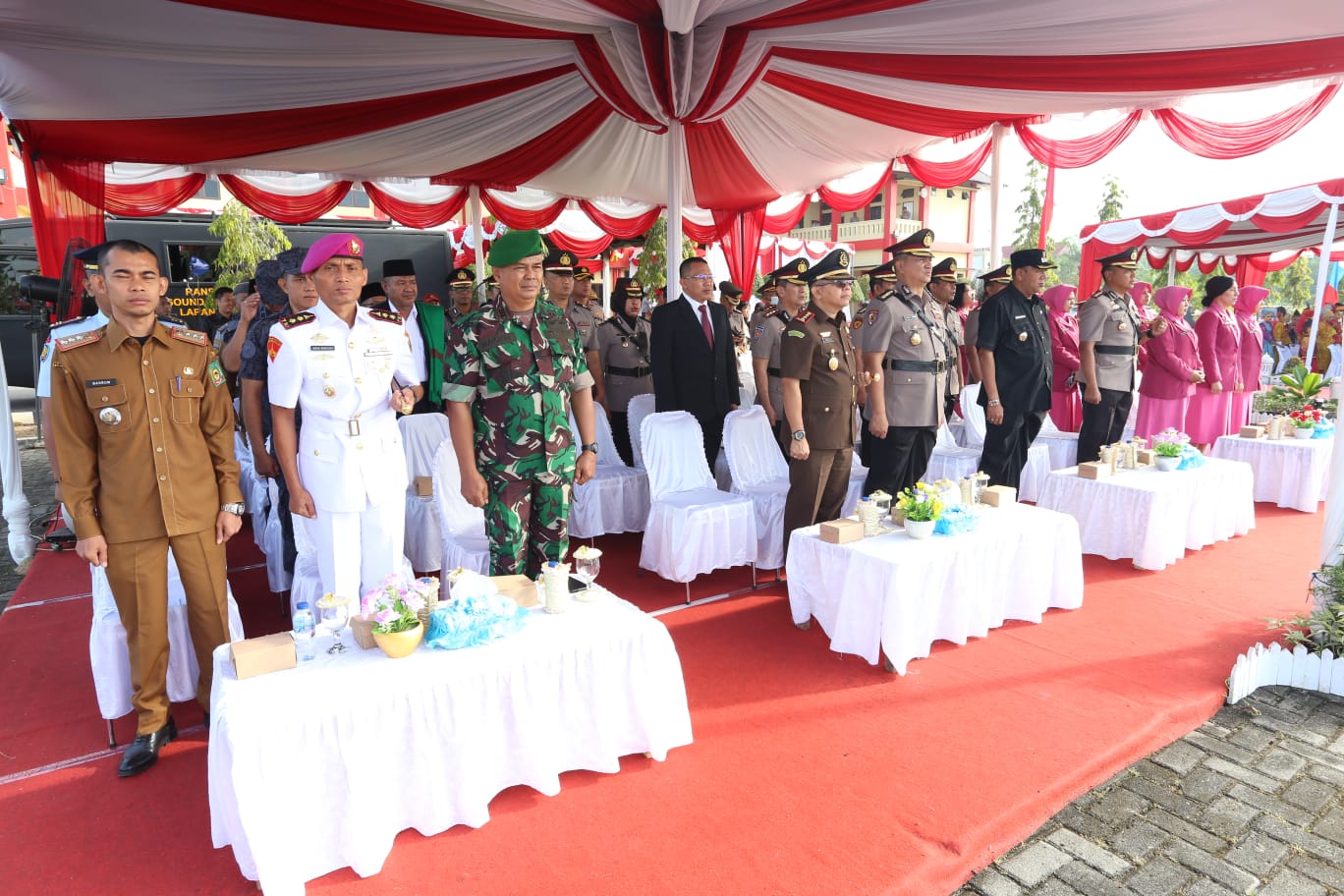 Kapolrestabes Medan Hadiri Pembukaan Pendidikan dan Pembentukan Bintara Polri TA 2023