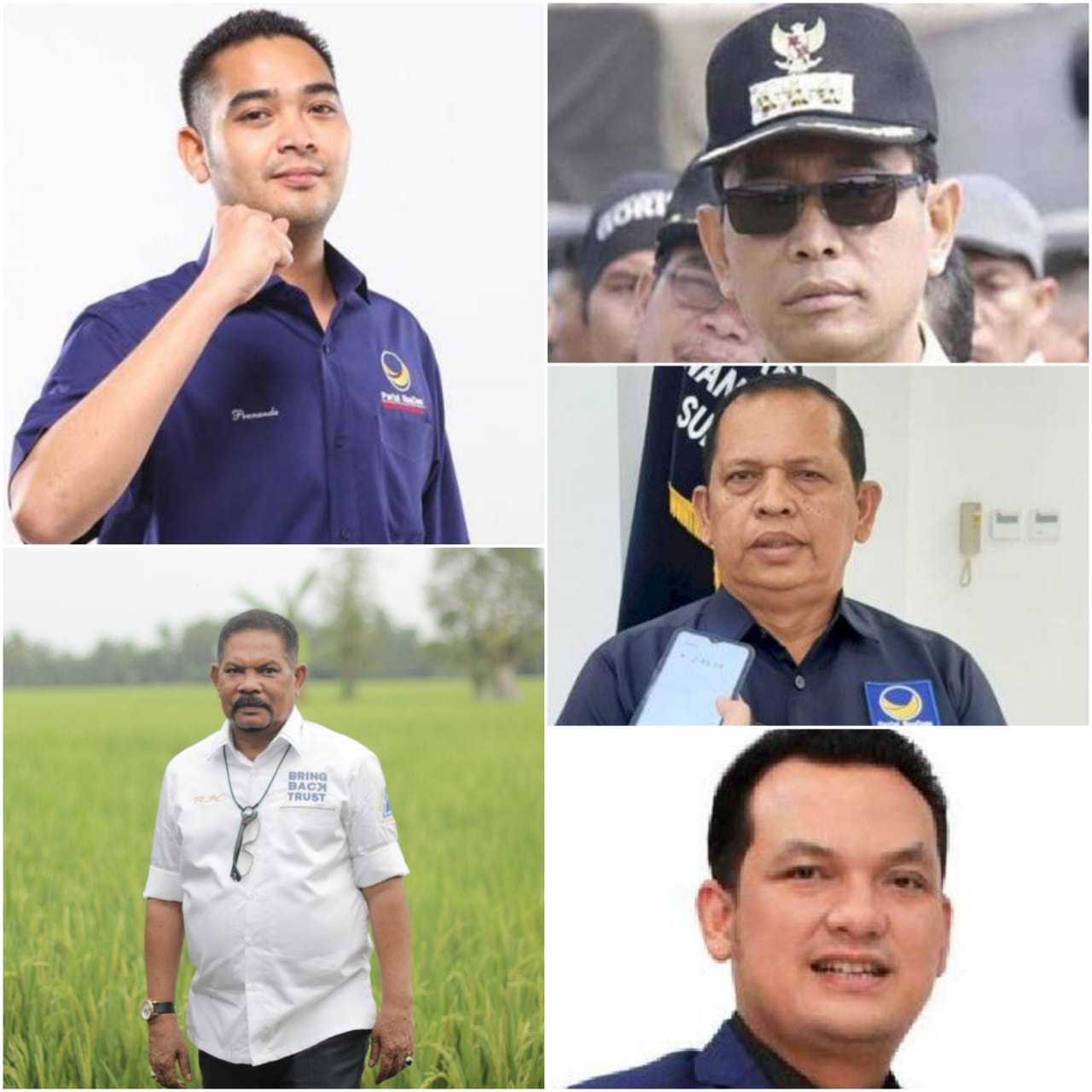 Ini Lima Caleg Potensial Nasdem di Sumut Jelang Pemilu 2024,