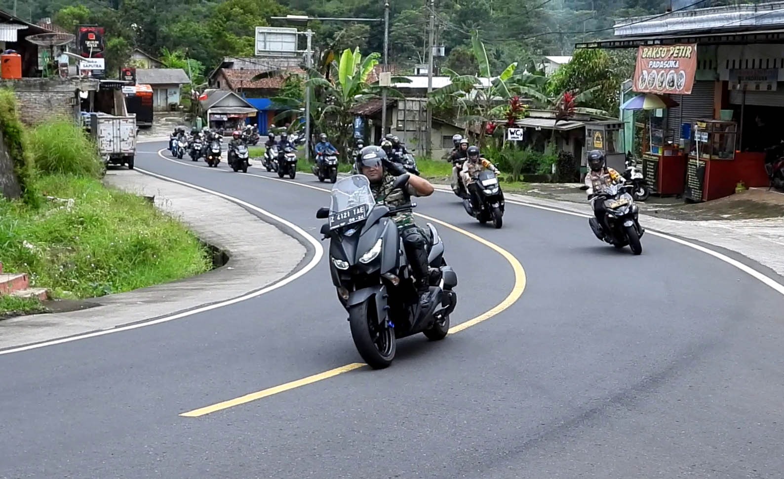 Kodim 0613/Ciamis Gelar Touring Bersama Forkopimda Sambil Berpatroli di Wilayah