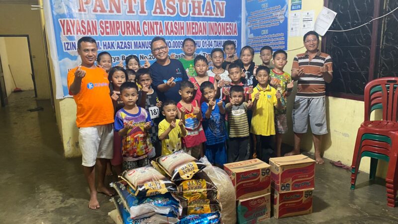 Yayasan Sahabat Gotong Royong Berikan Bantuan ke Dua Panti di Kota Medan Sumatera Utara